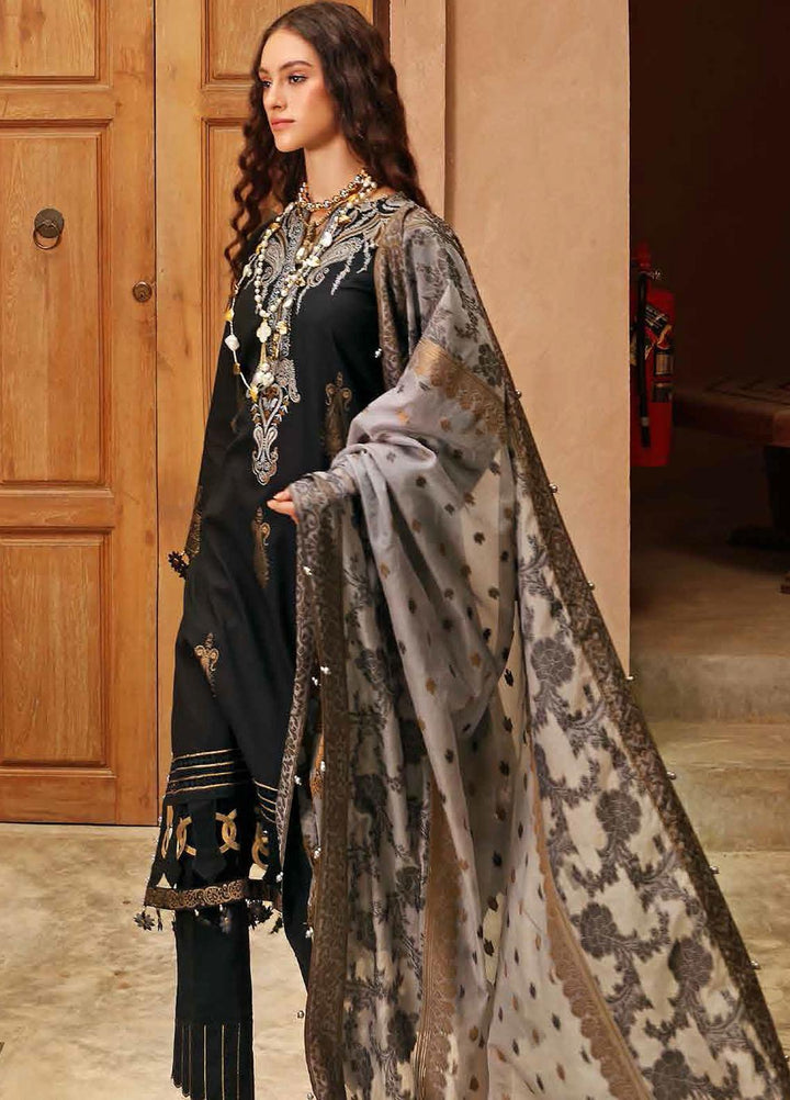 Gul Ahmed Embroidered  Suits Unstitched 3 Piece GA22CM MJ-22070 - Festive Collection