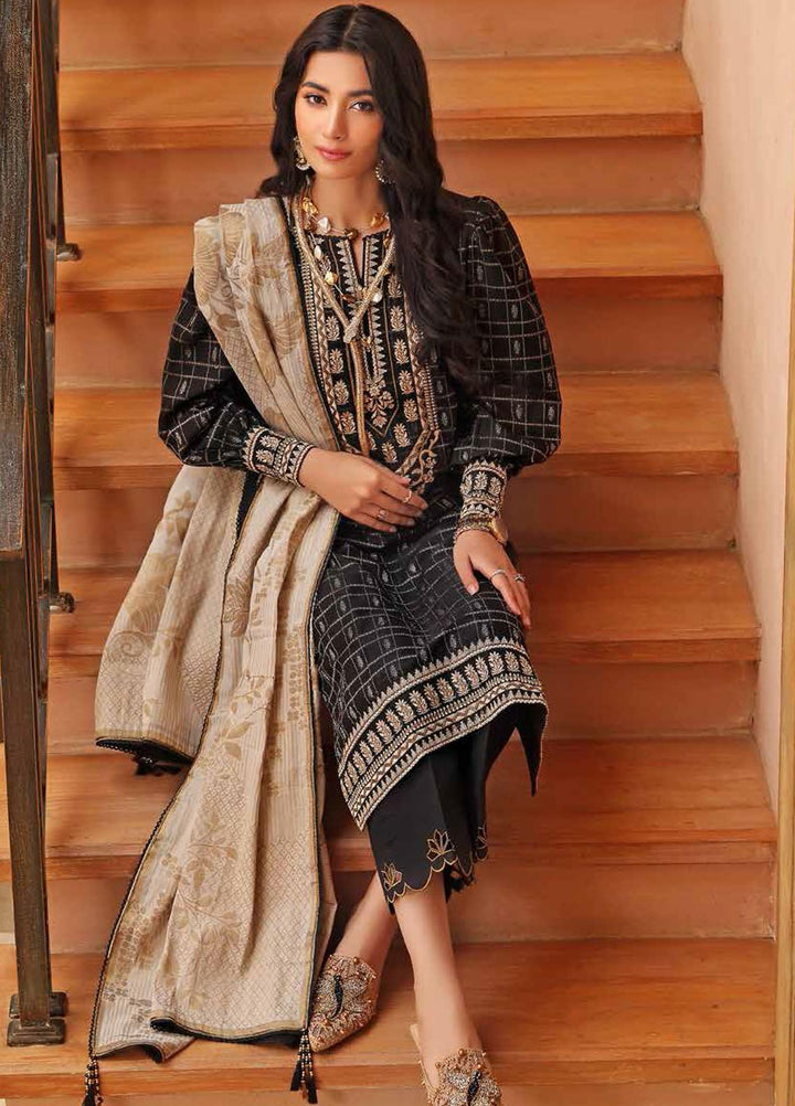 Gul Ahmed Embroidered  Suits Unstitched 3 Piece GA22CM MJ-22071 - Festive Collection