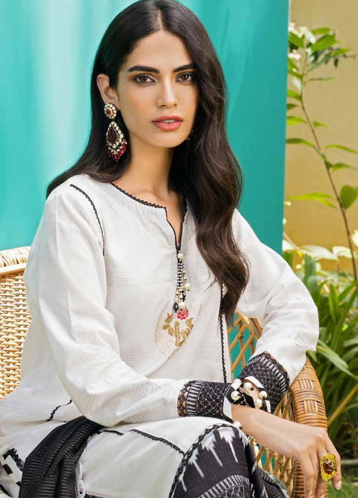 Gul Ahmed Embroidered  Suits Unstitched 3 Piece GA22CM MJ-22075 - Festive Collection
