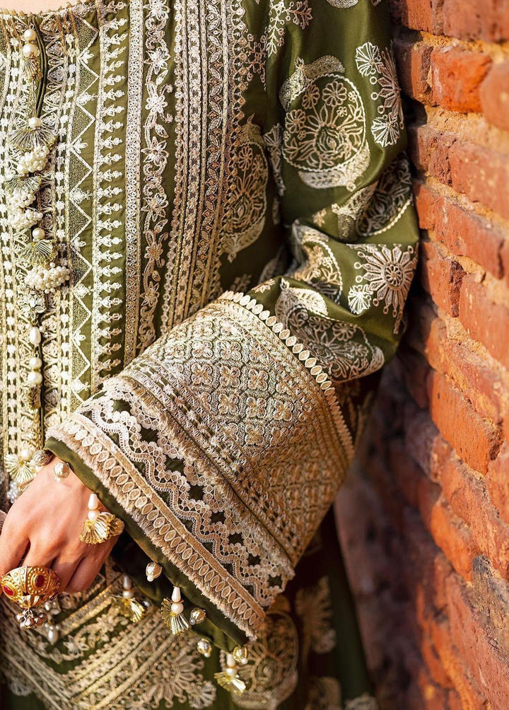 Baad-e-Nau Bahaar By MNR Embroidered Lawn Suits Unstitched 3 Piece MNR23BN Champa - Eid Collection