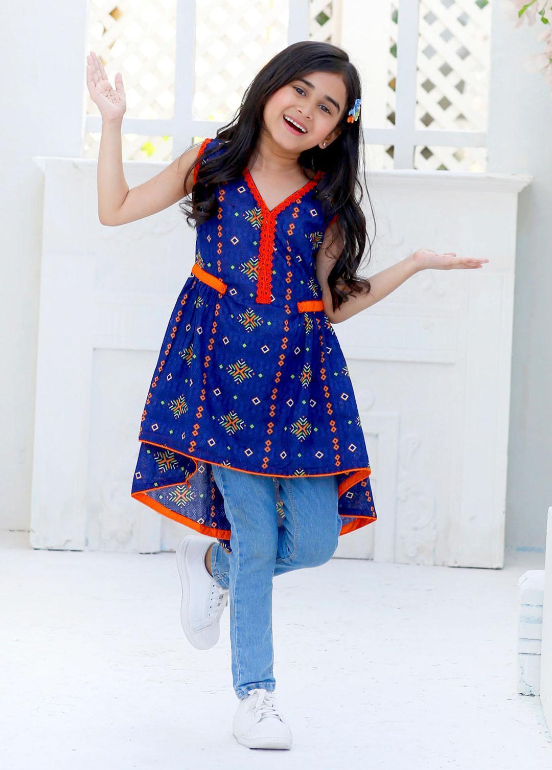 Modest Pret Western Wear Lawn Frock MD23F Zira