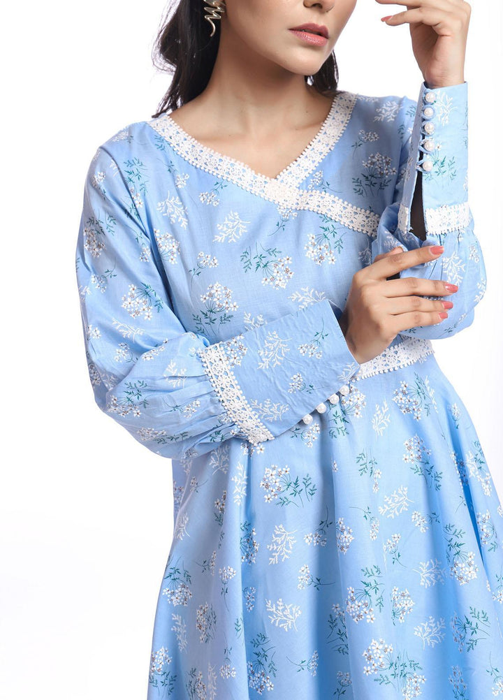 Modest Pret  Cotton 2 Piece Dress MD22GFT W74 Samaa