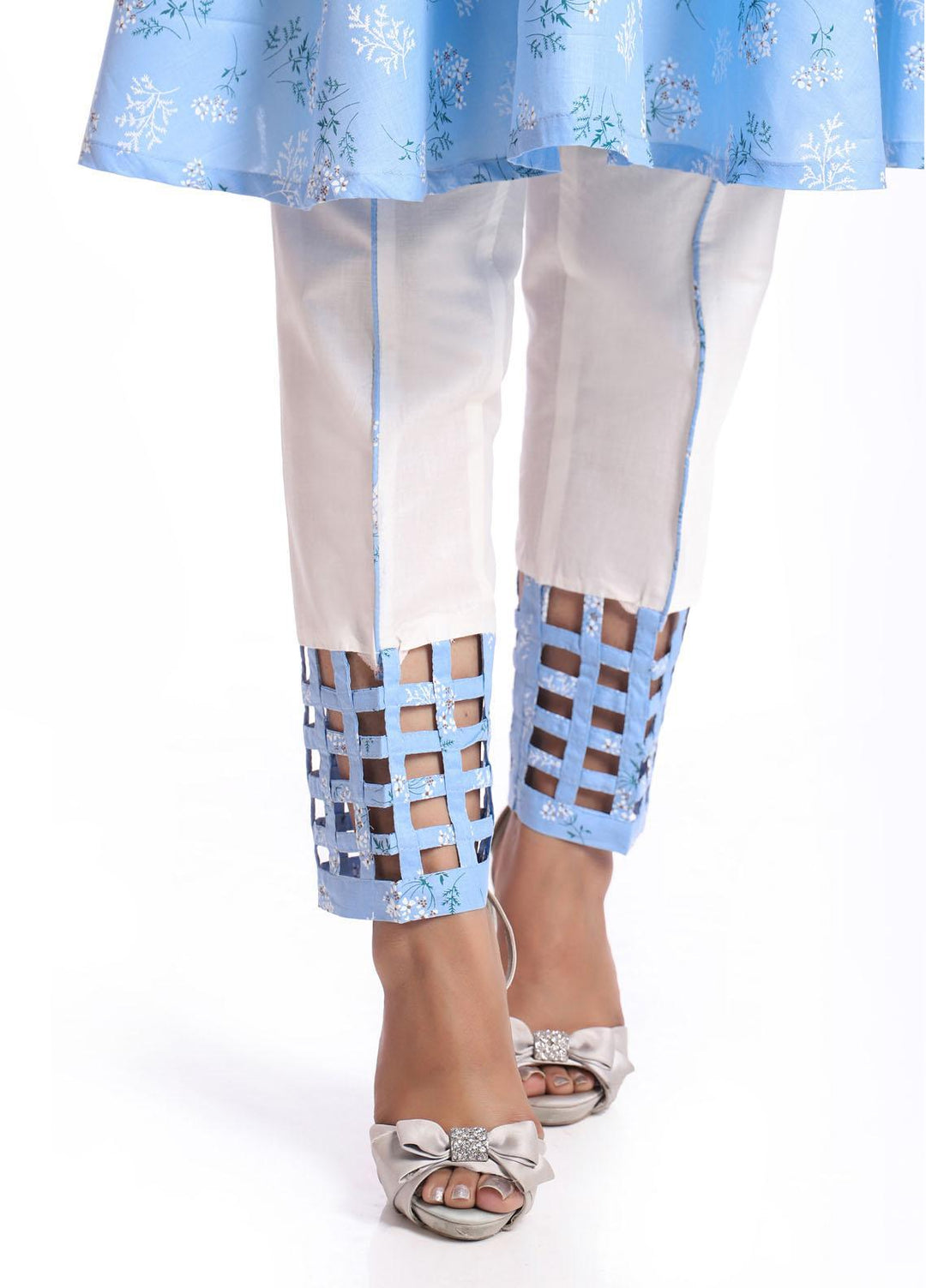 Modest Pret  Cotton 2 Piece Dress MD22GFT W74 Samaa