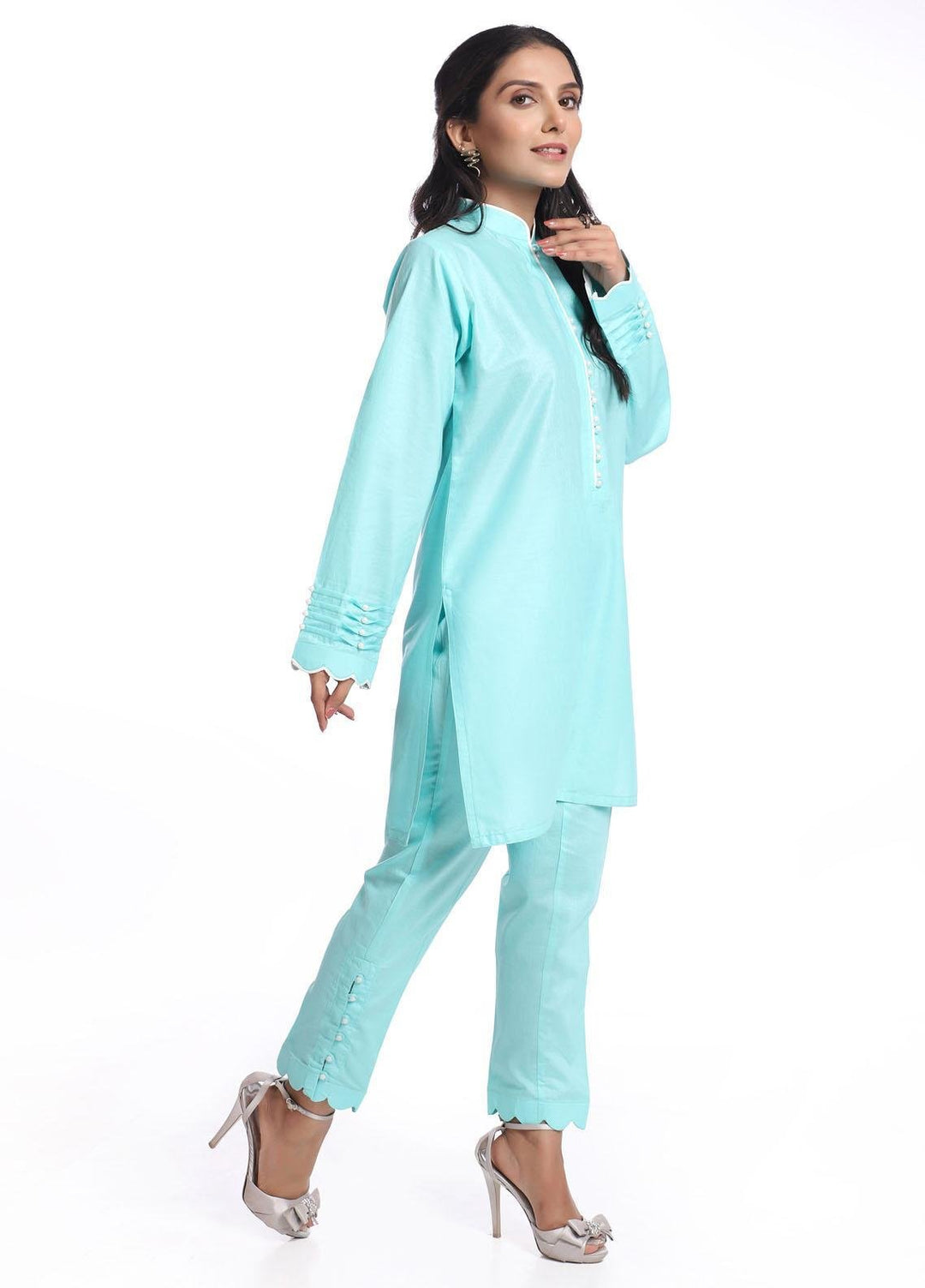 Modest Pret  Cotton 2 Piece Dress MD22GFT W75 Andaaz
