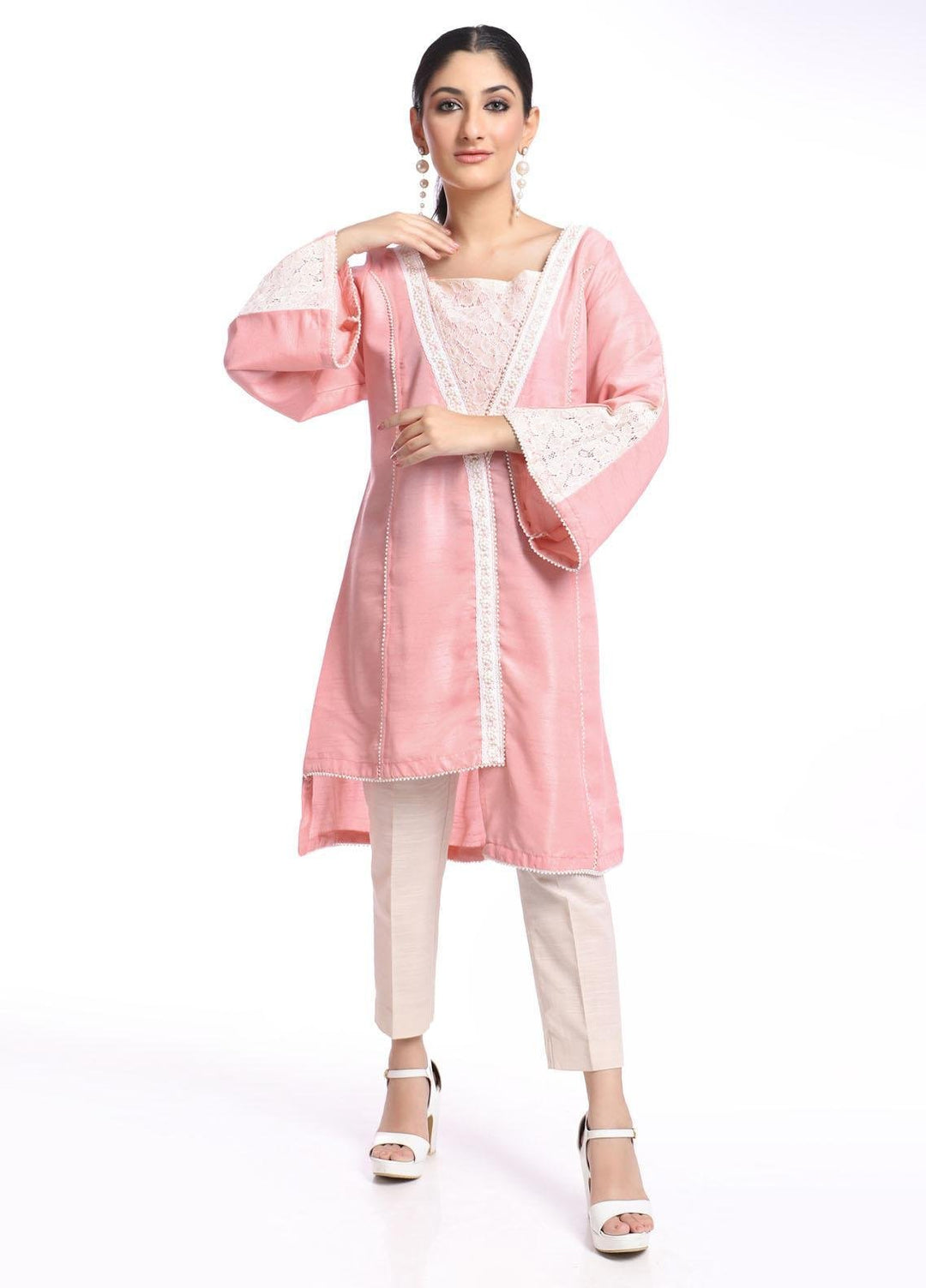 Modest Pret  Raw Silk Shirt MD22GFT W81 Gulraiz