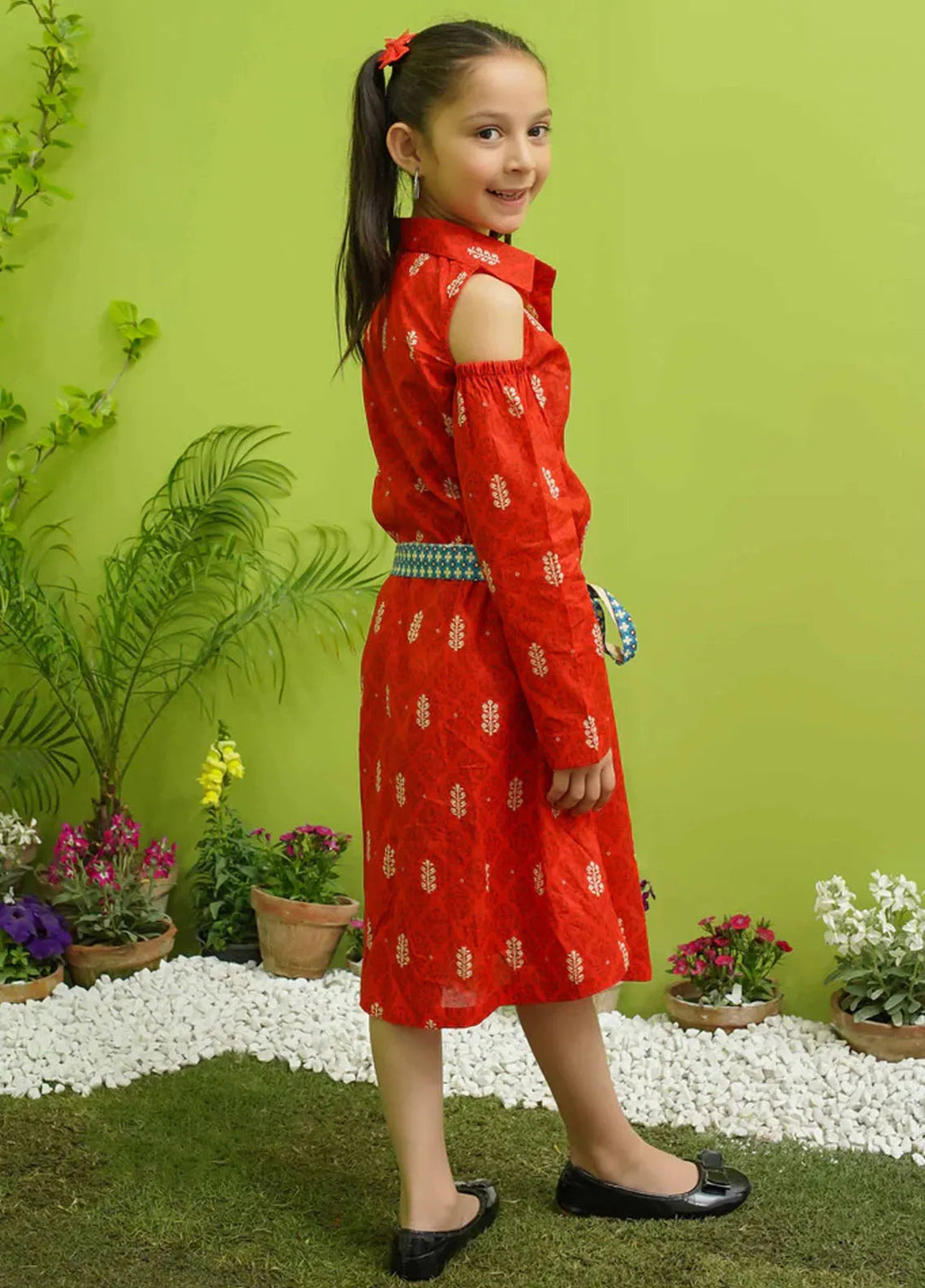 Modest Pret Casual Lawn 2 Piece Suit for Girls Rosy