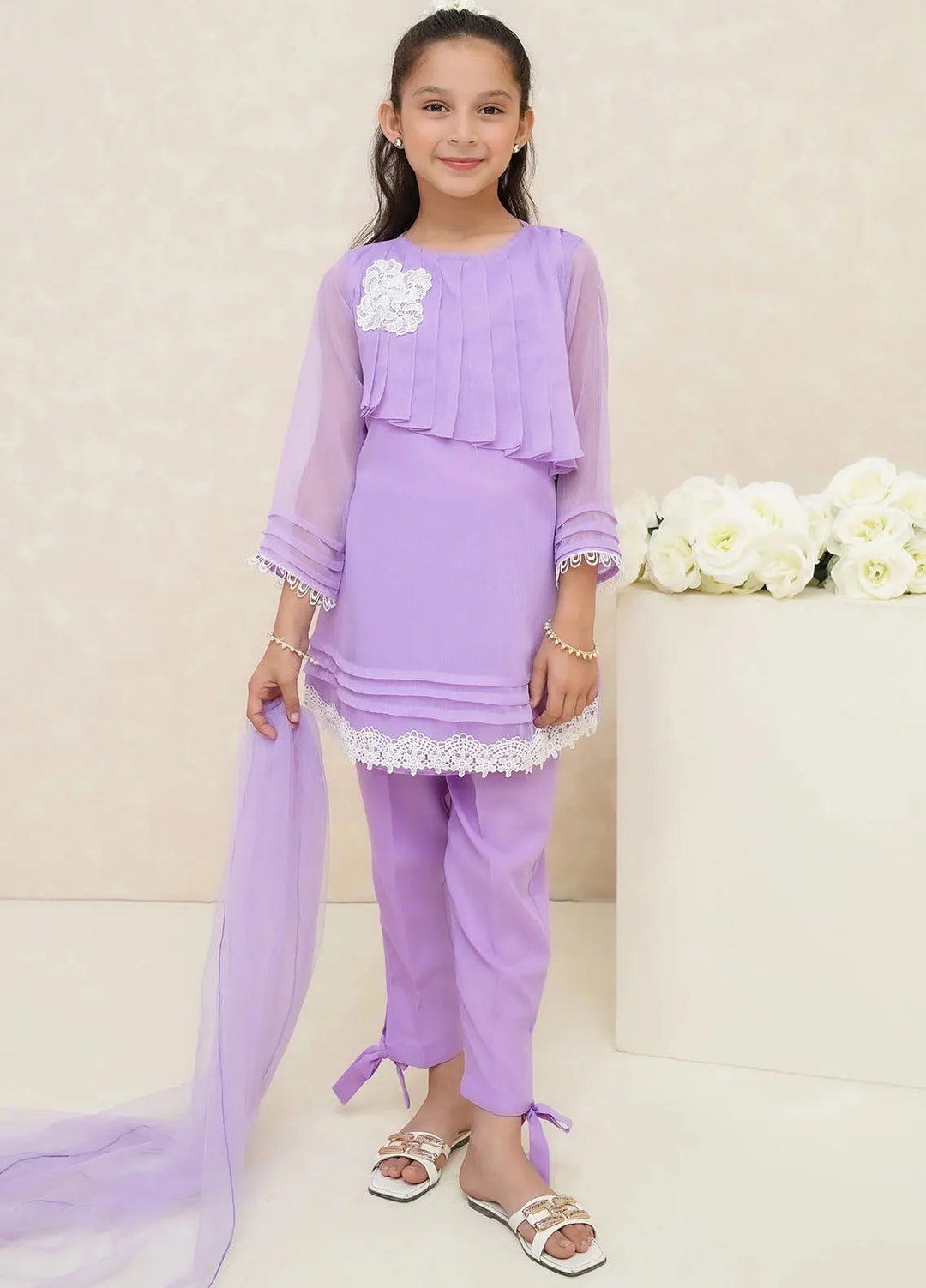 Modest Pret Chiffon 3 Piece Suit Abeer