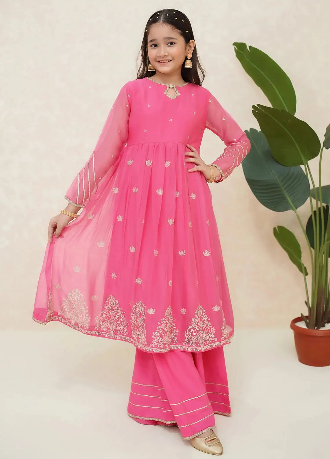 Modest Pret Chiffon 3 Piece Suit Gulzar