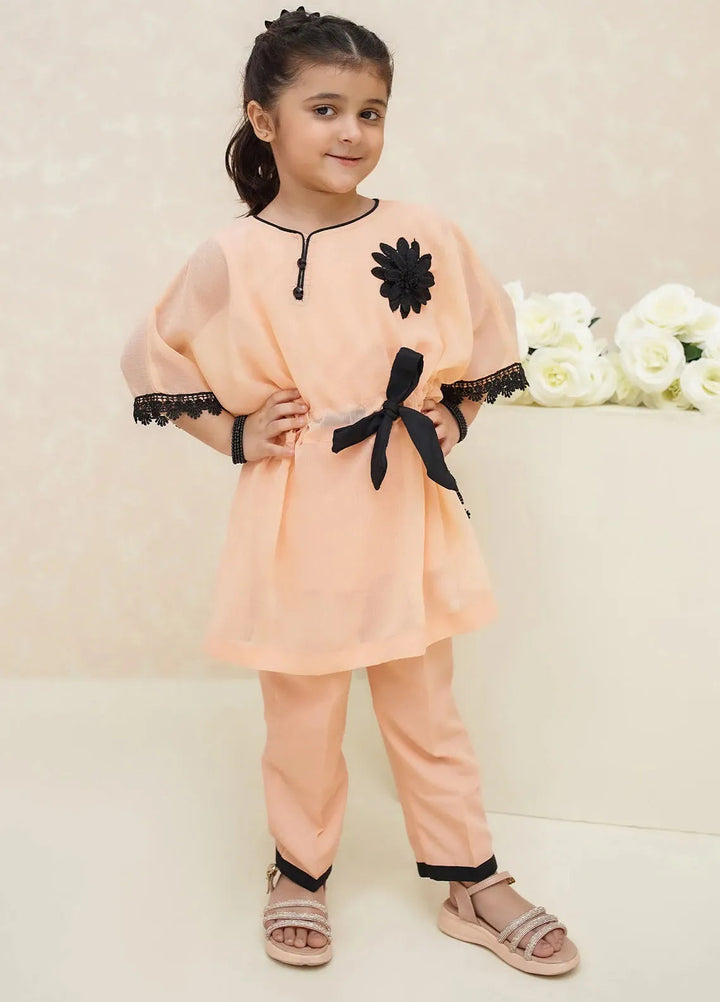Modest Pret Crinkle 2 Piece Suit Peach Petal