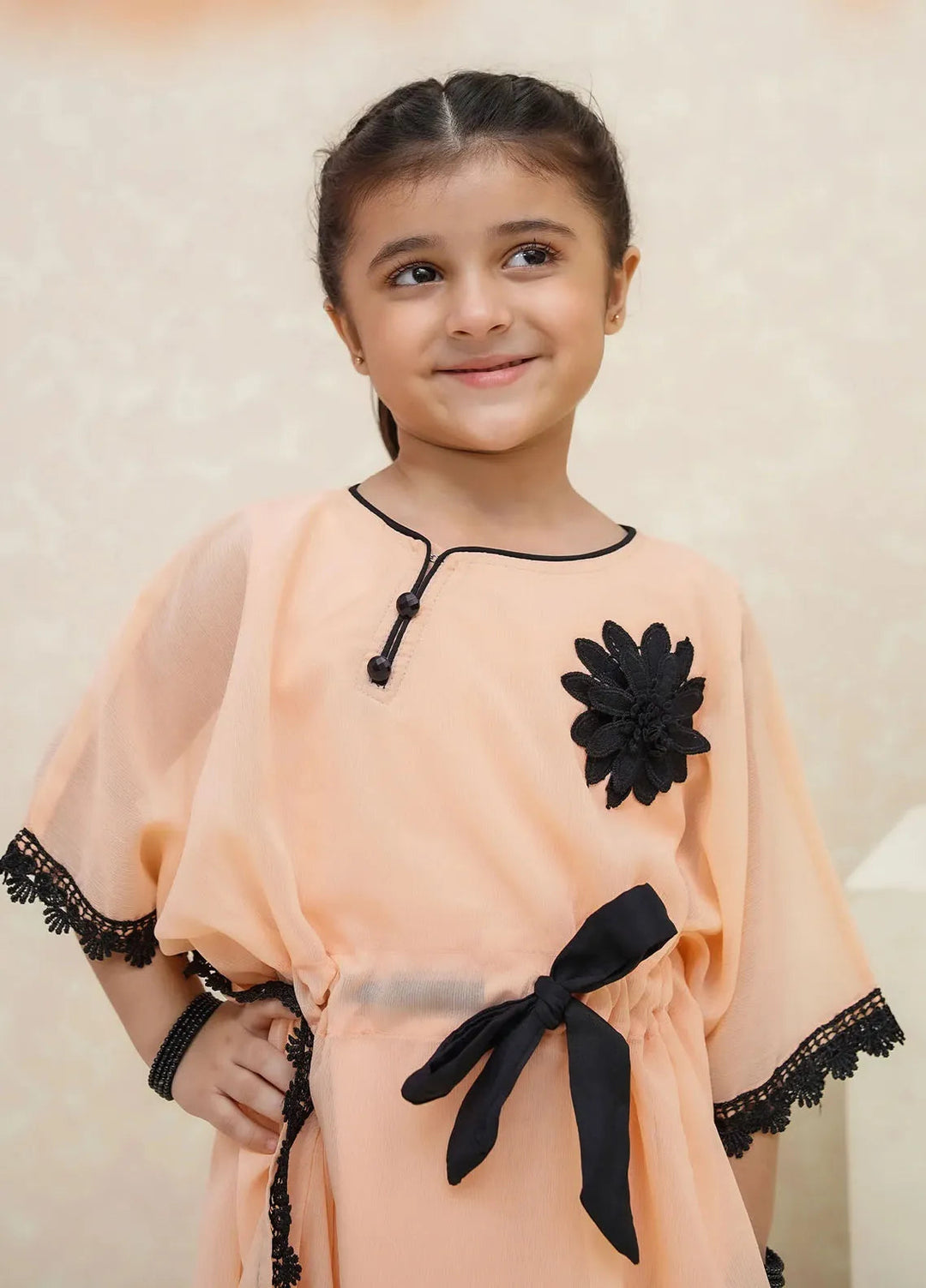 Modest Pret Crinkle 2 Piece Suit Peach Petal