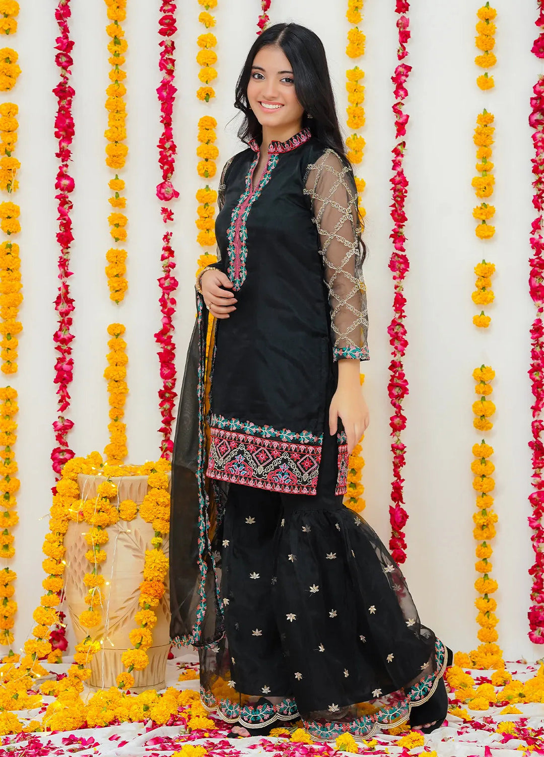 Modest Pret Dastaan Organza 3 Piece Suit Dastaan