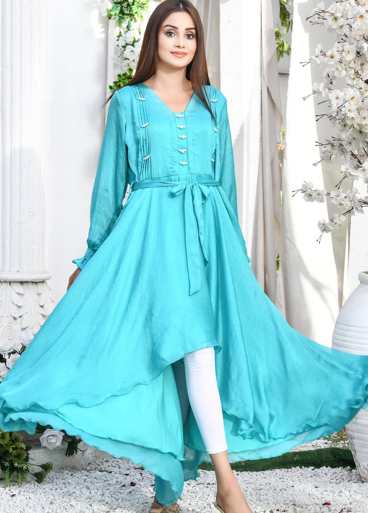 Modest Pret  Silk Frock W212-Freya