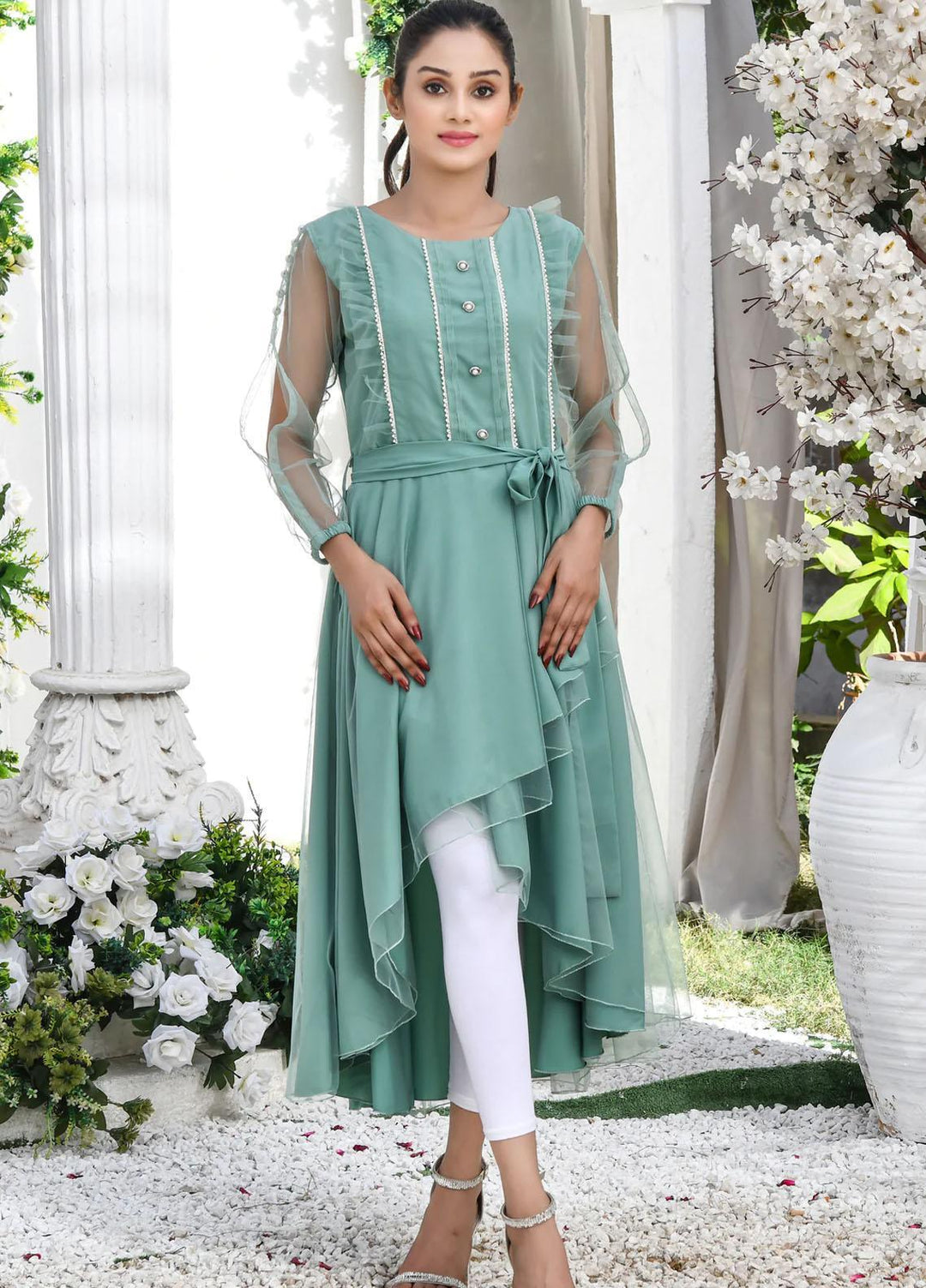 Modest Pret  Net Frock W207-Morticia