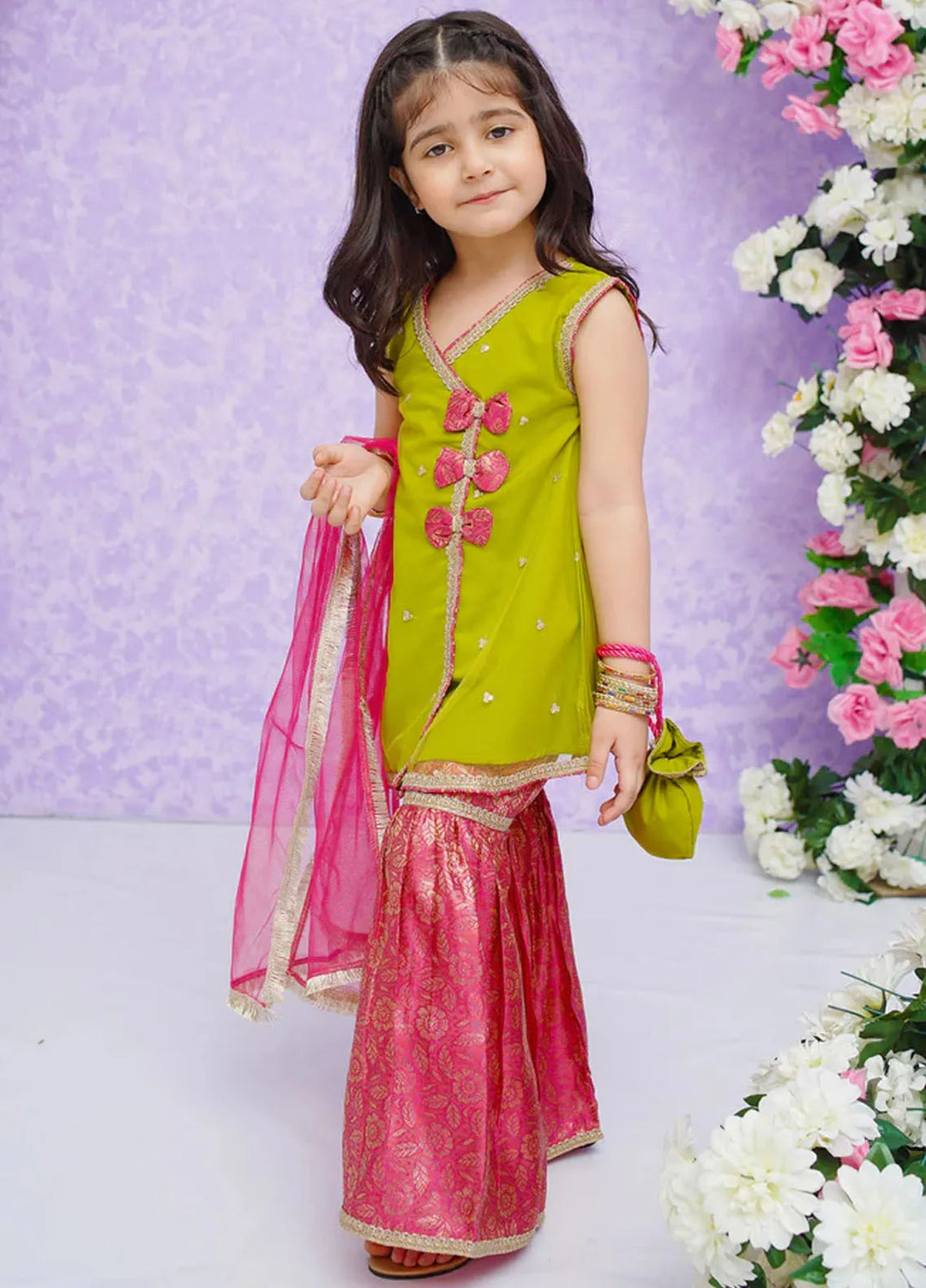Modest Pret Embroidered Net 3 Piece Suit Geet