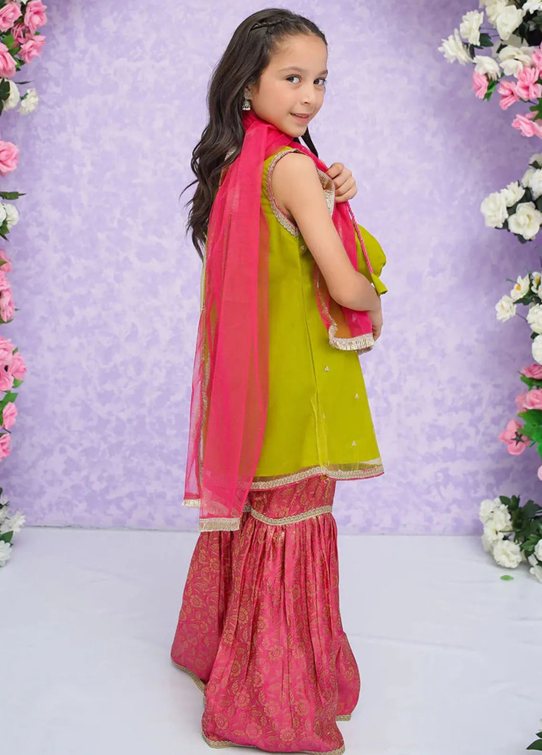 Modest Pret Embroidered Net 3 Piece Suit Sitara