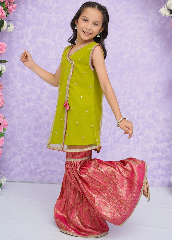 Modest Pret Embroidered Net 3 Piece Suit Sitara