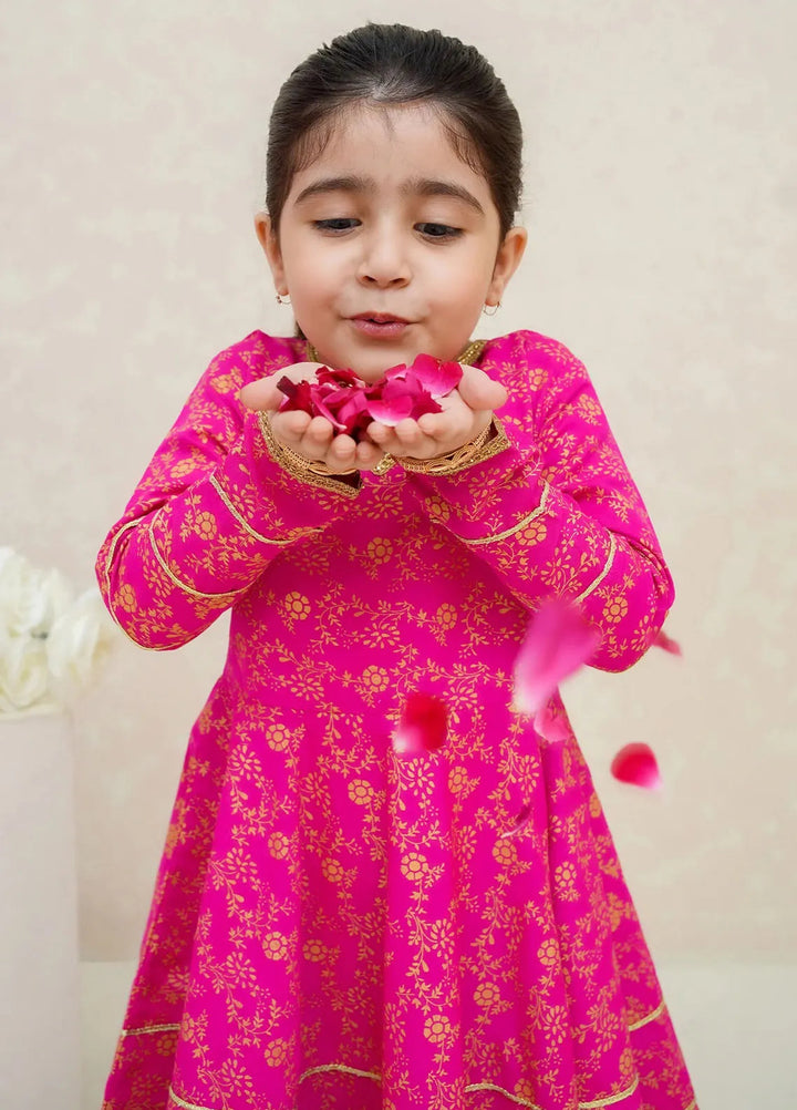 Modest Pret Embroidered Raw Silk 3 Piece Suit Mahroz