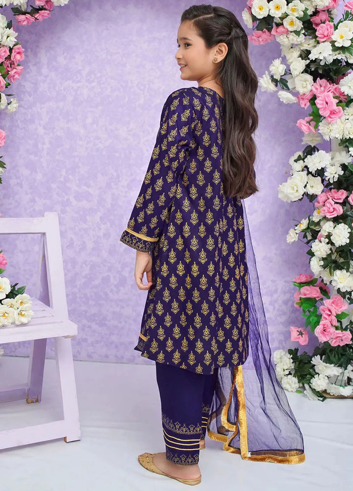 Modest Pret Embroidered Rawsilk 3 Piece Suit Zareen