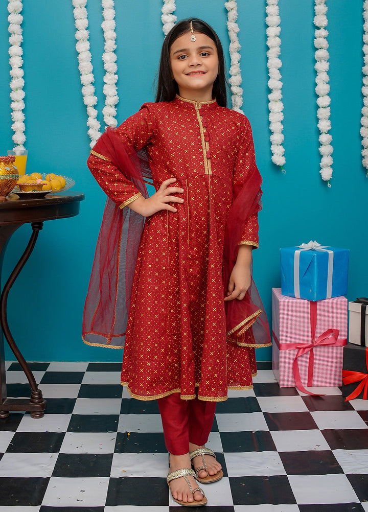 Modest Pret Girls Cotton 3 Piece Suit 9280
