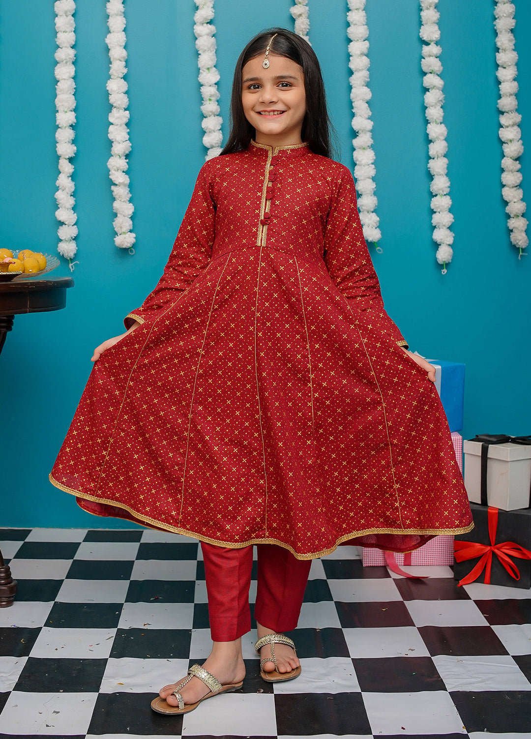 Modest Pret Girls Cotton 3 Piece Suit 9280