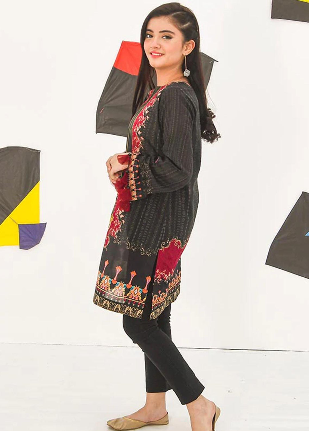 Modest Lawn Casual Kurti for Women -  MD23LK Ahren