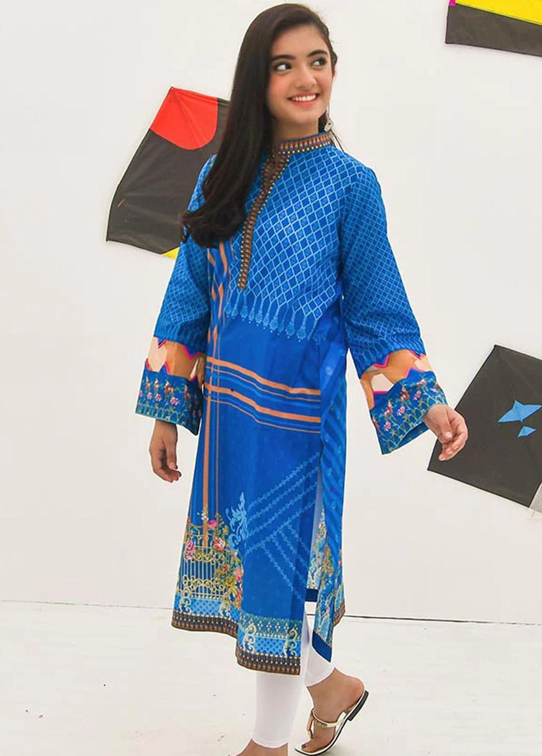 Modest Lawn Casual Kurti for Women -  MD23LK Kira