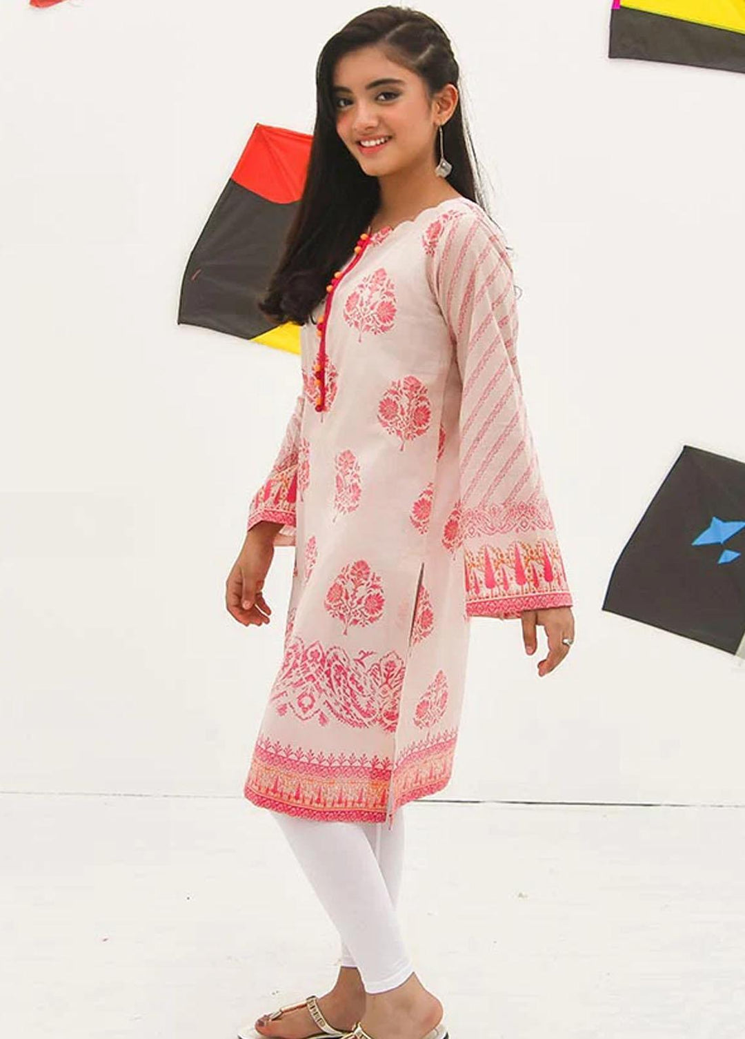 Modest Lawn Casual Kurti for Women -  MD23LK Renisa