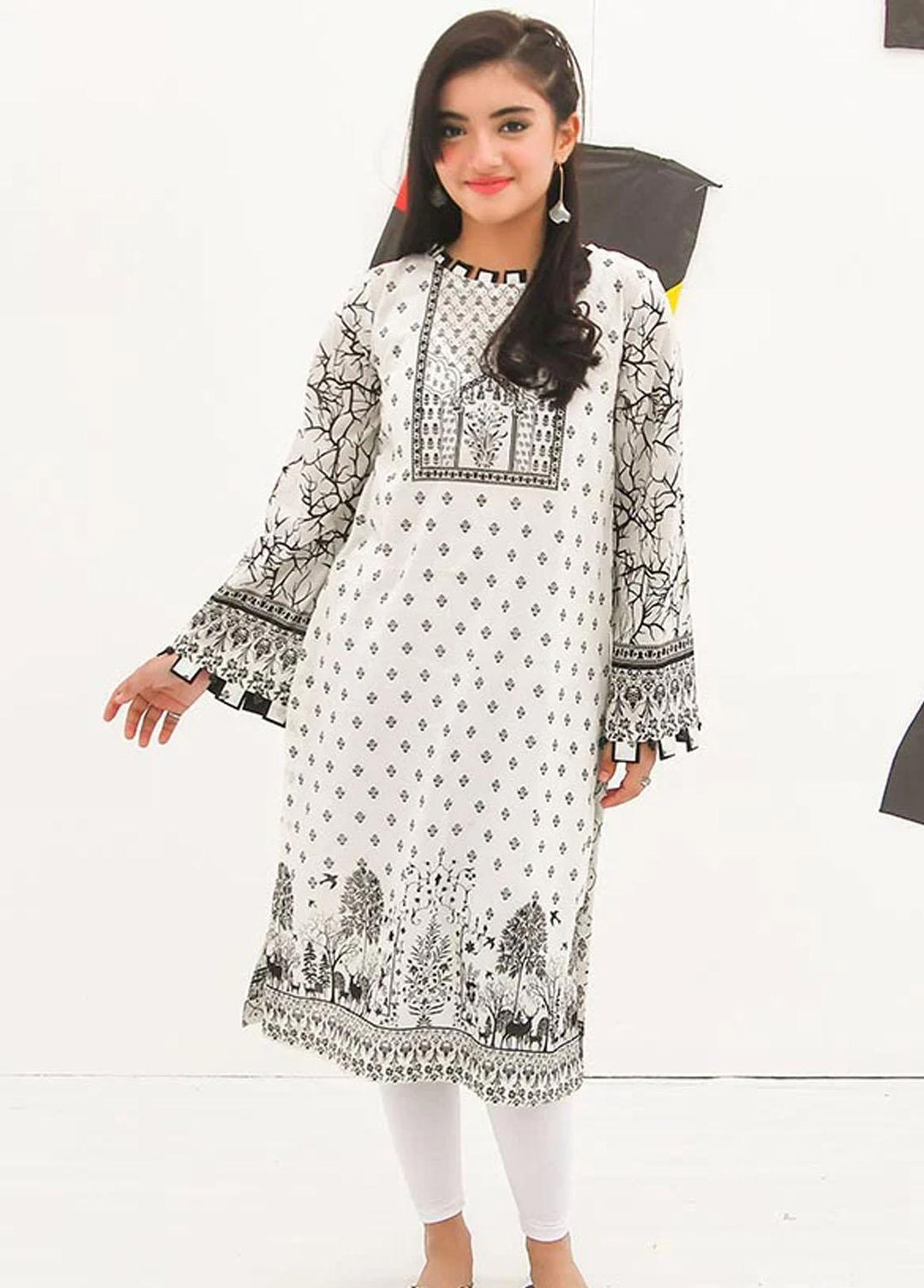 Modest Lawn Casual Kurti for Women -  MD23LK Zeeva