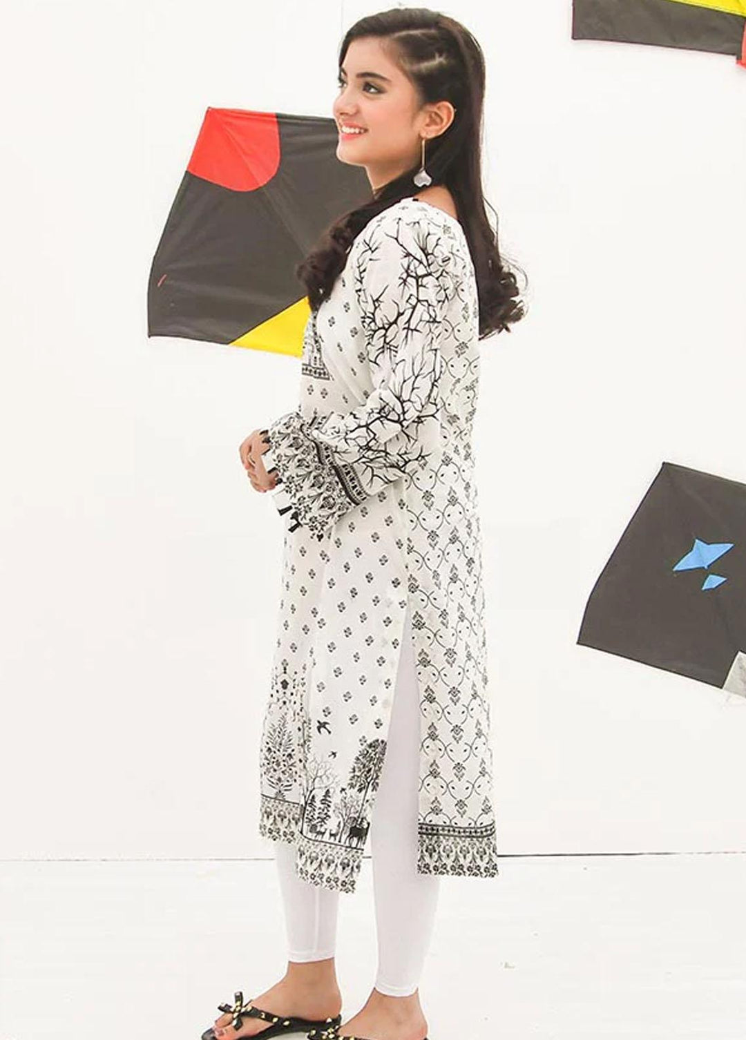 Modest Lawn Casual Kurti for Women -  MD23LK Zeeva
