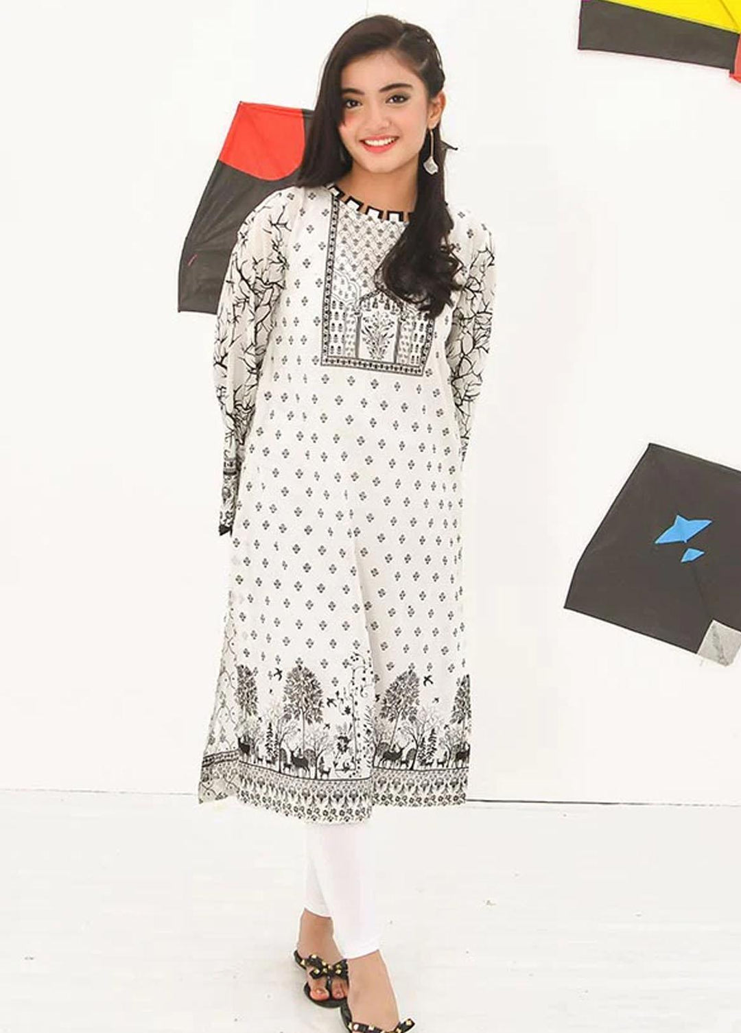 Modest Lawn Casual Kurti for Women -  MD23LK Zeeva
