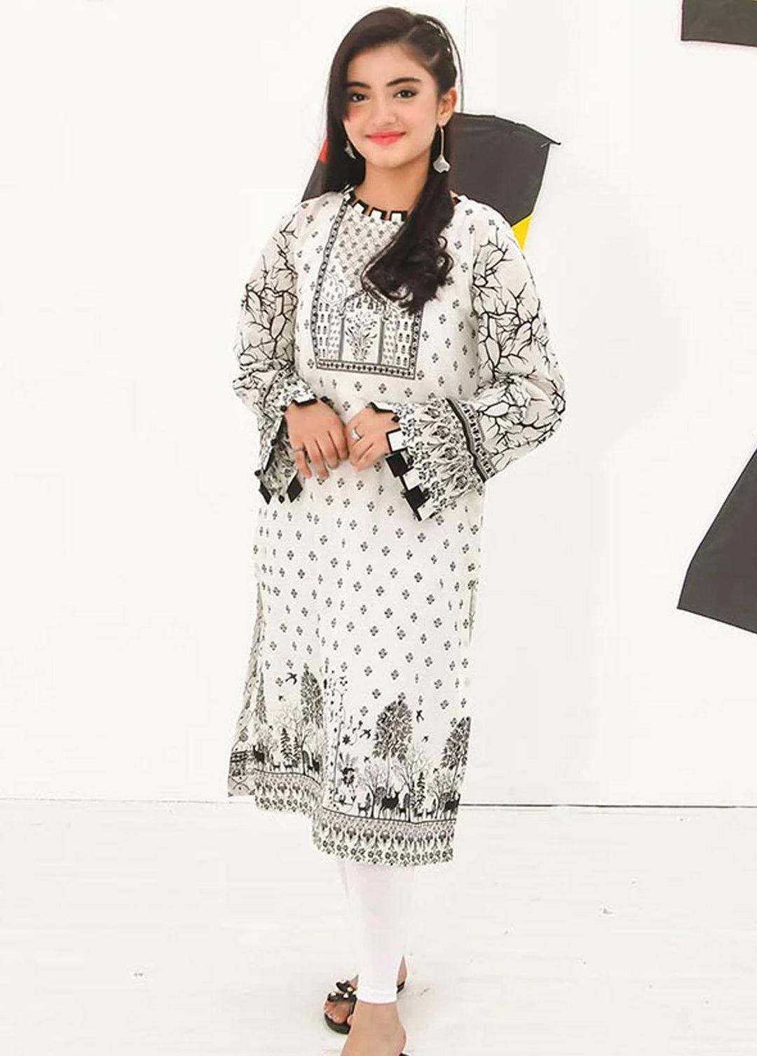 Modest Lawn Casual Kurti for Women -  MD23LK Zeeva