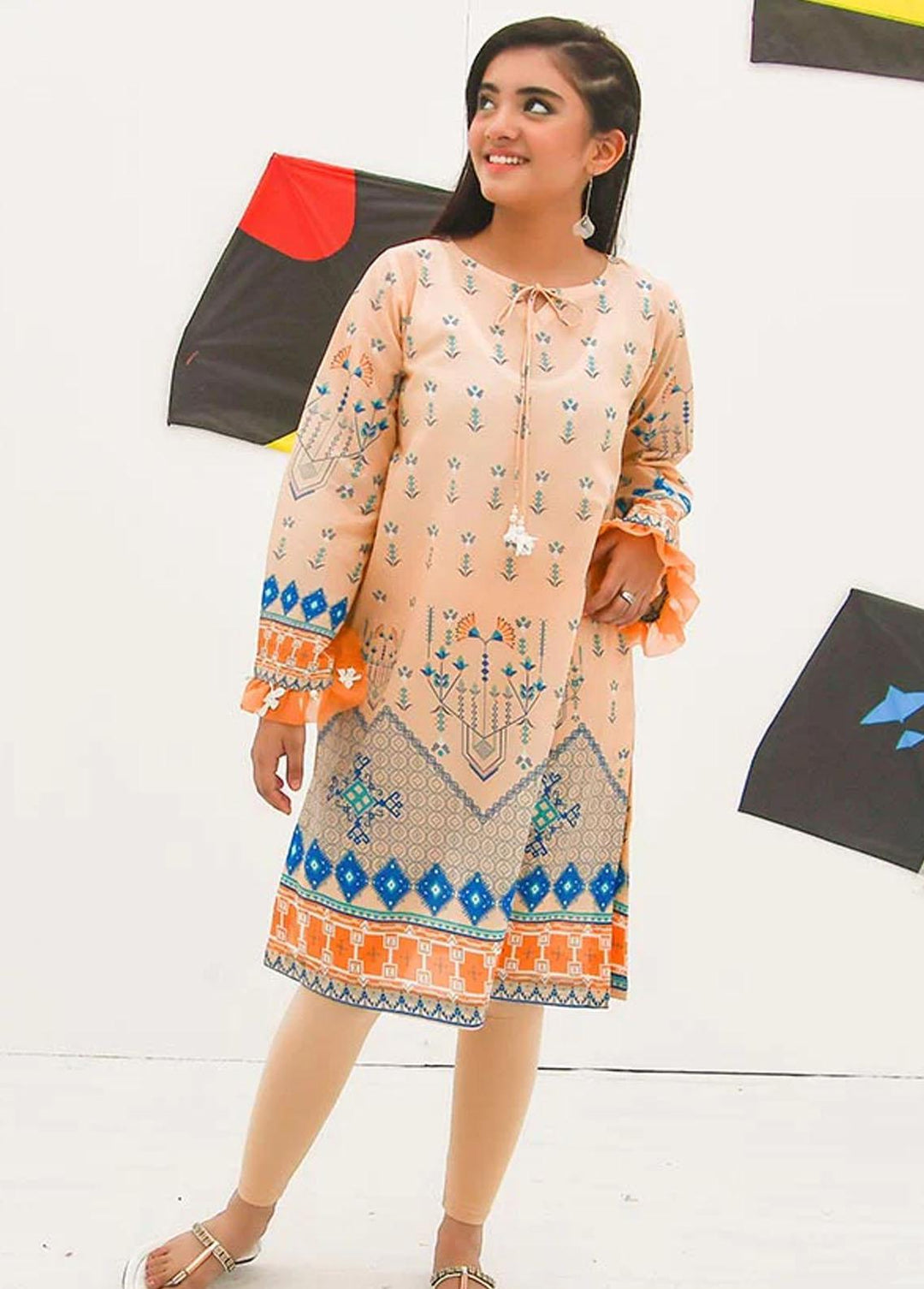 Modest Lawn Casual Kurti for Women -  MD23LK Zerin