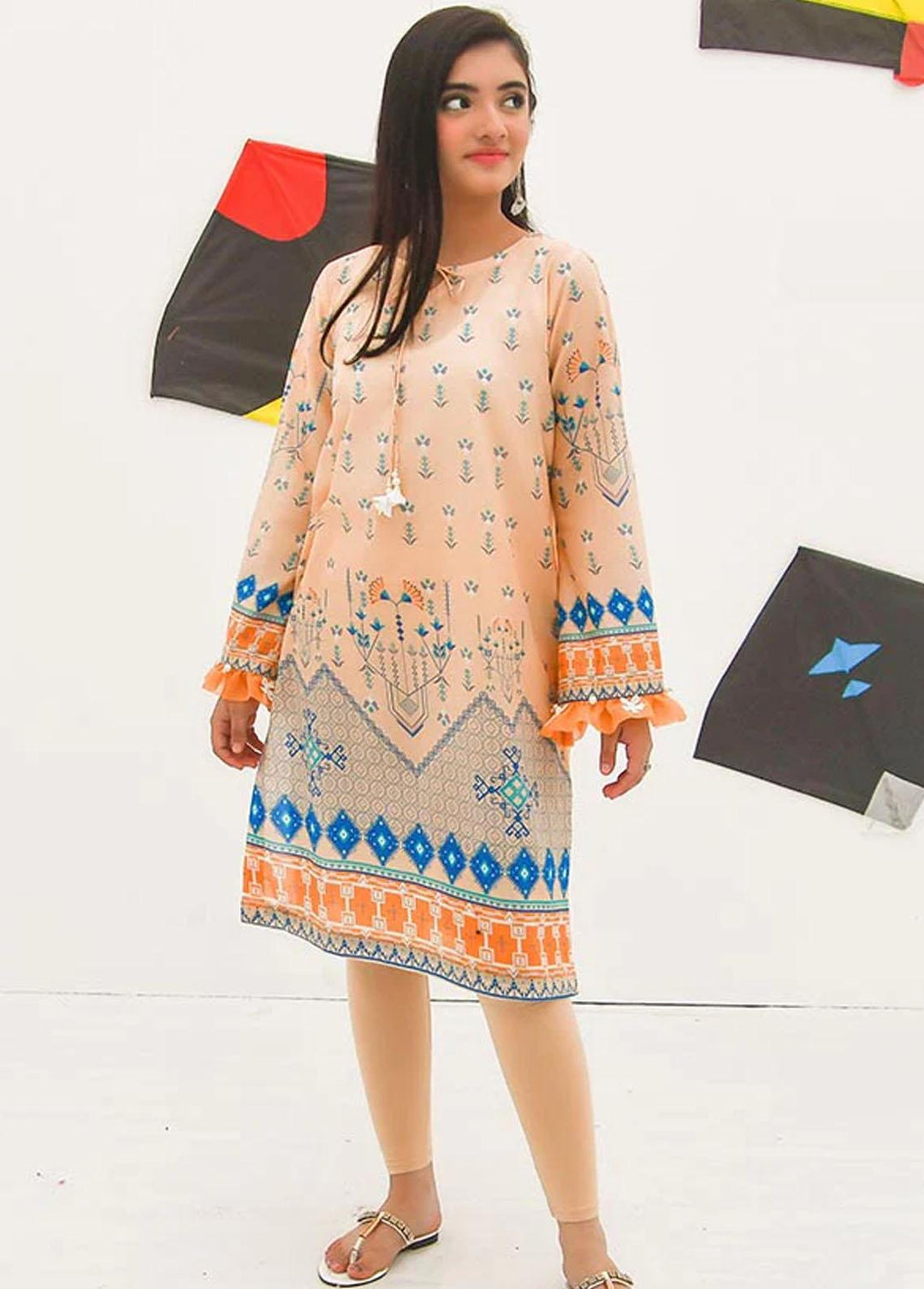 Modest Lawn Casual Kurti for Women -  MD23LK Zerin