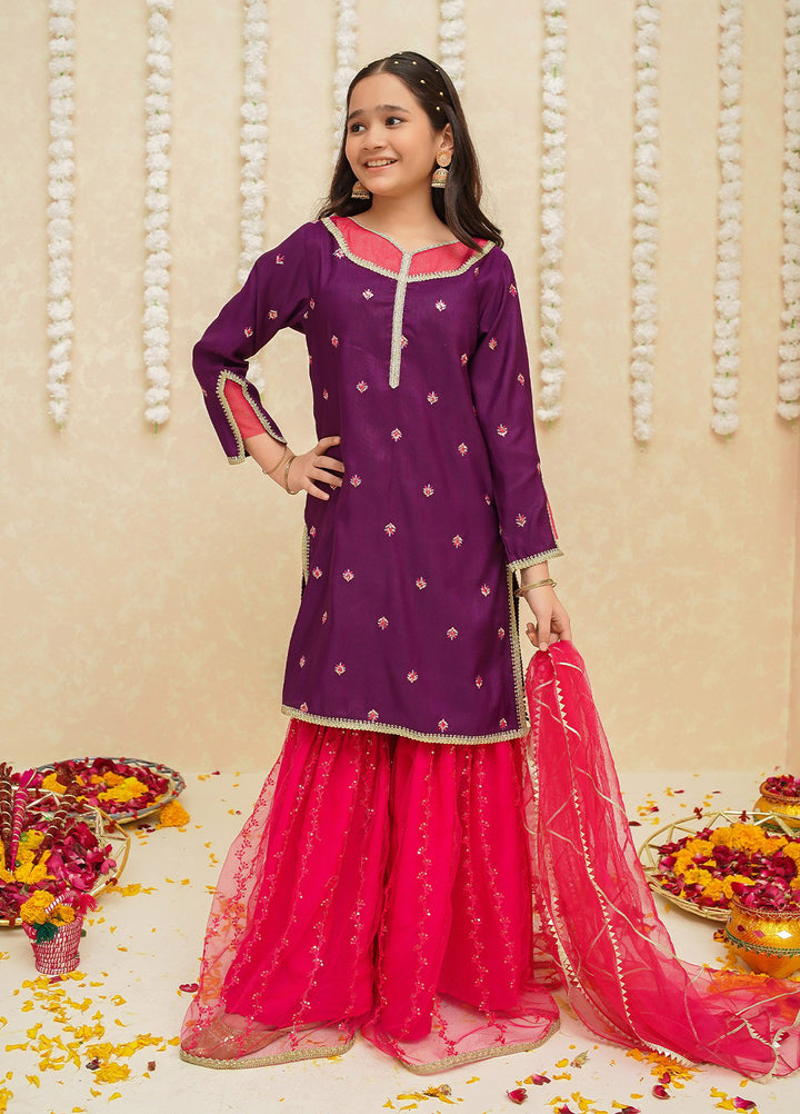 Modest Pret Girls Rawsilk 3 Piece Suit 8925