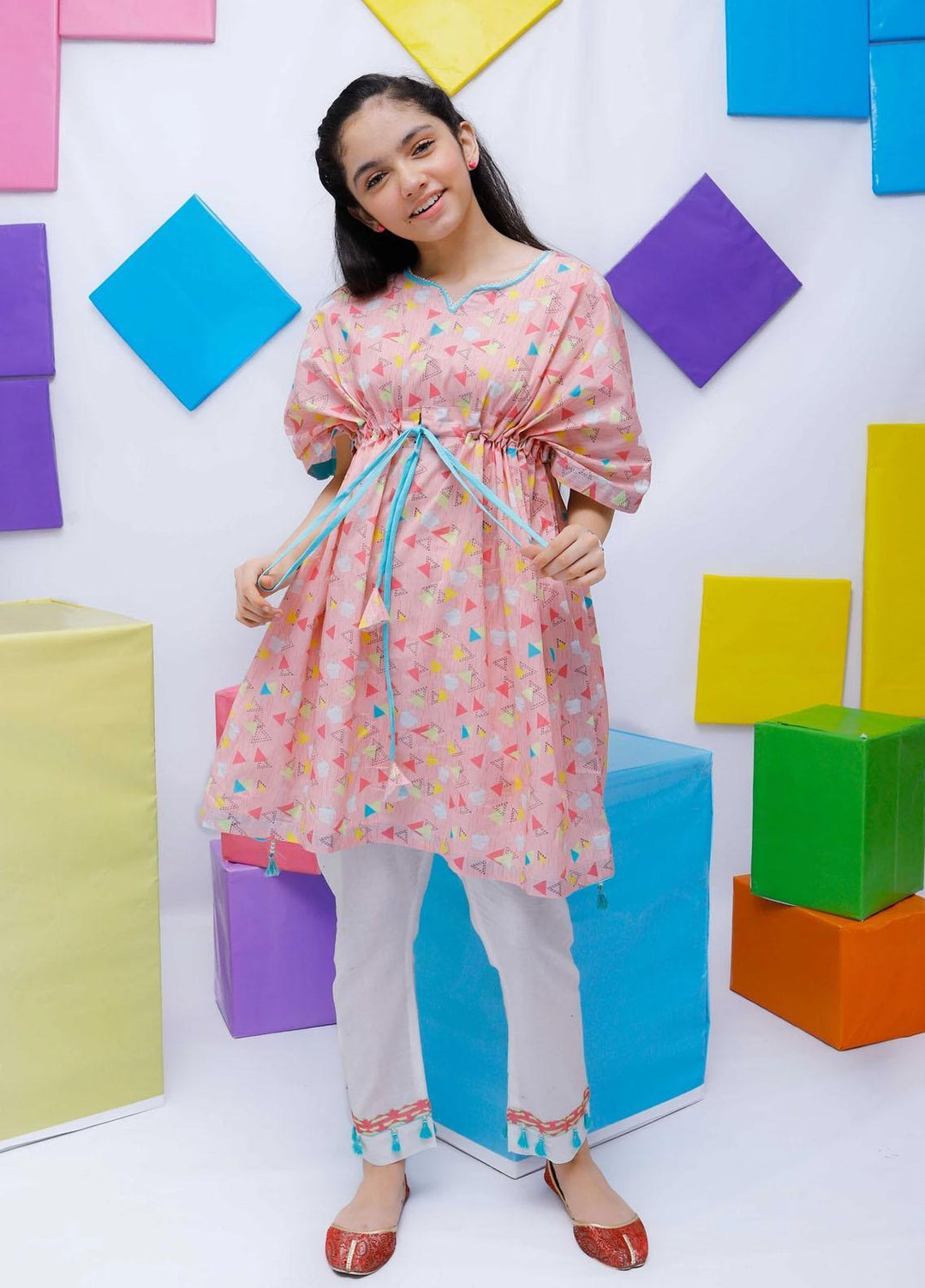 Modest Lawn Casual 2 Piece for Girls -  MD21KP Mod-4315