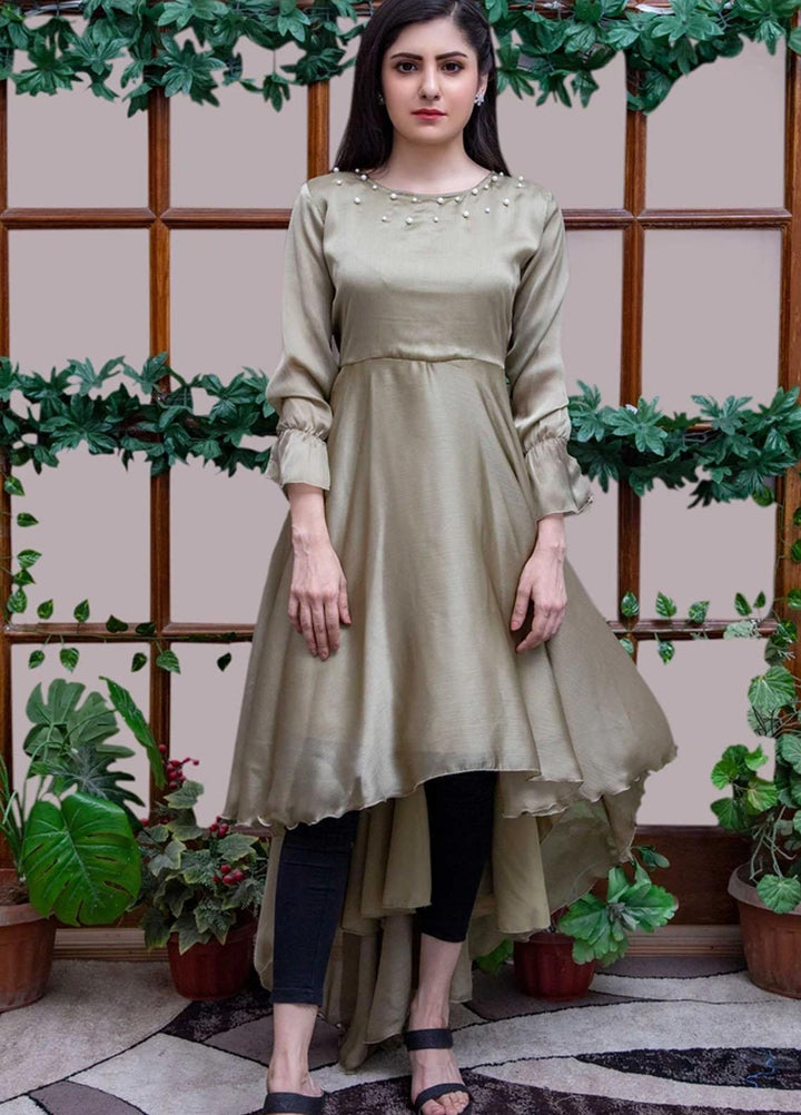 Modest Pret Casual Silk Maxi MD21LP W16 Royal Delight Silver