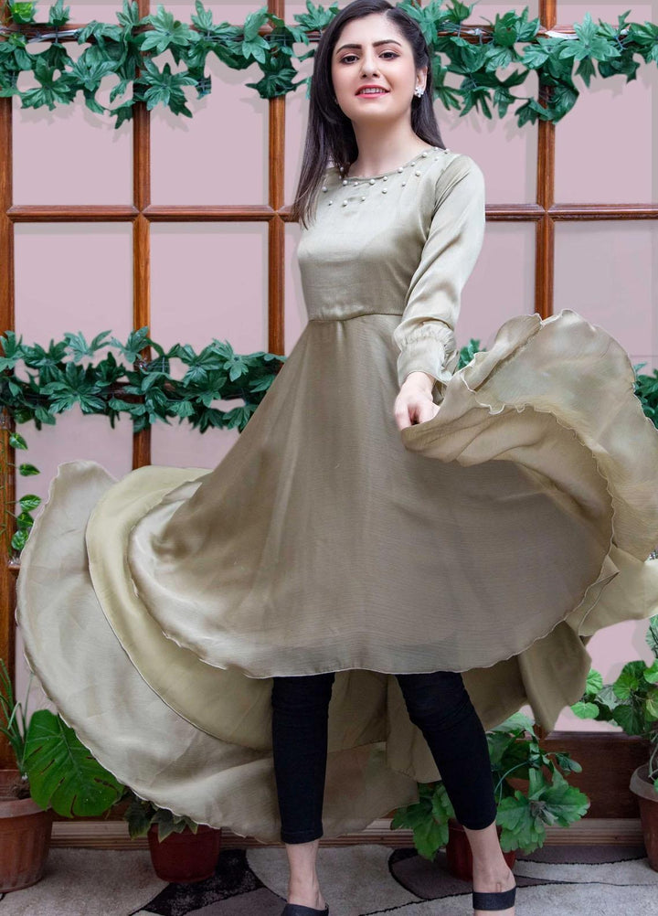 Modest Pret Casual Silk Maxi MD21LP W16 Royal Delight Silver