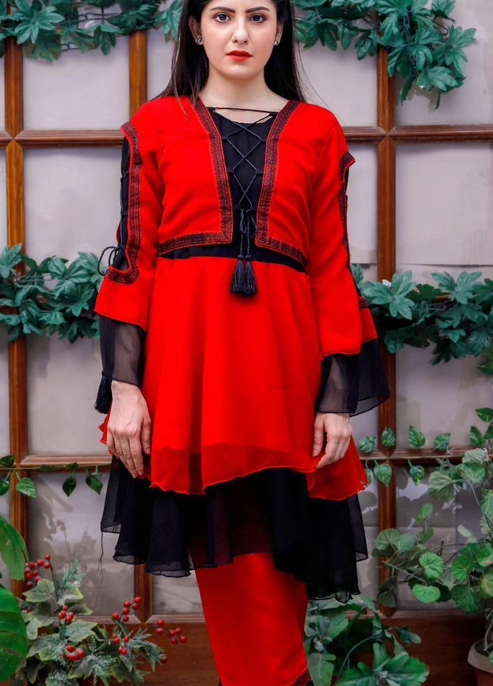 Modest Pret Casual Chiffon 2 Piece MD21LP W50 Khwabdeeda