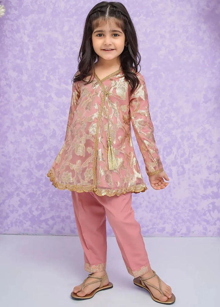 Modest Pret Printed Banarasi 2 Piece Suit Hoor
