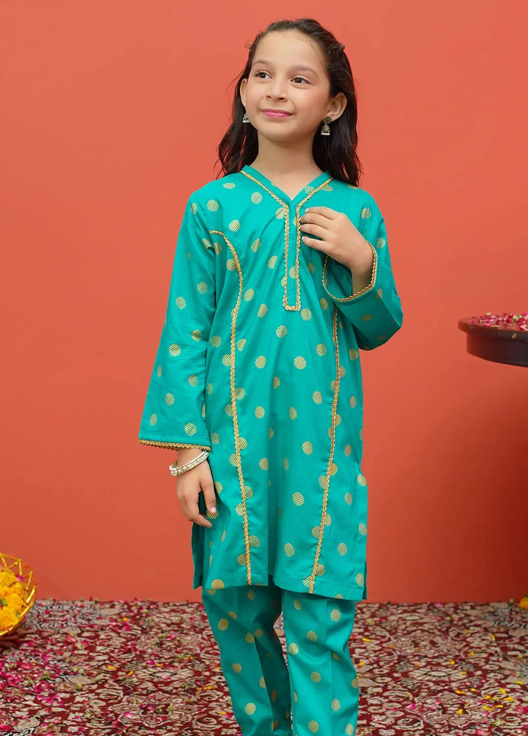 Modest Pret Printed Cambric 2 Piece Suit 8515