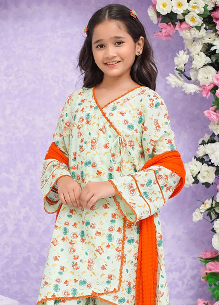 Modest Pret Printed Cotton 3 Piece Suit Maysa