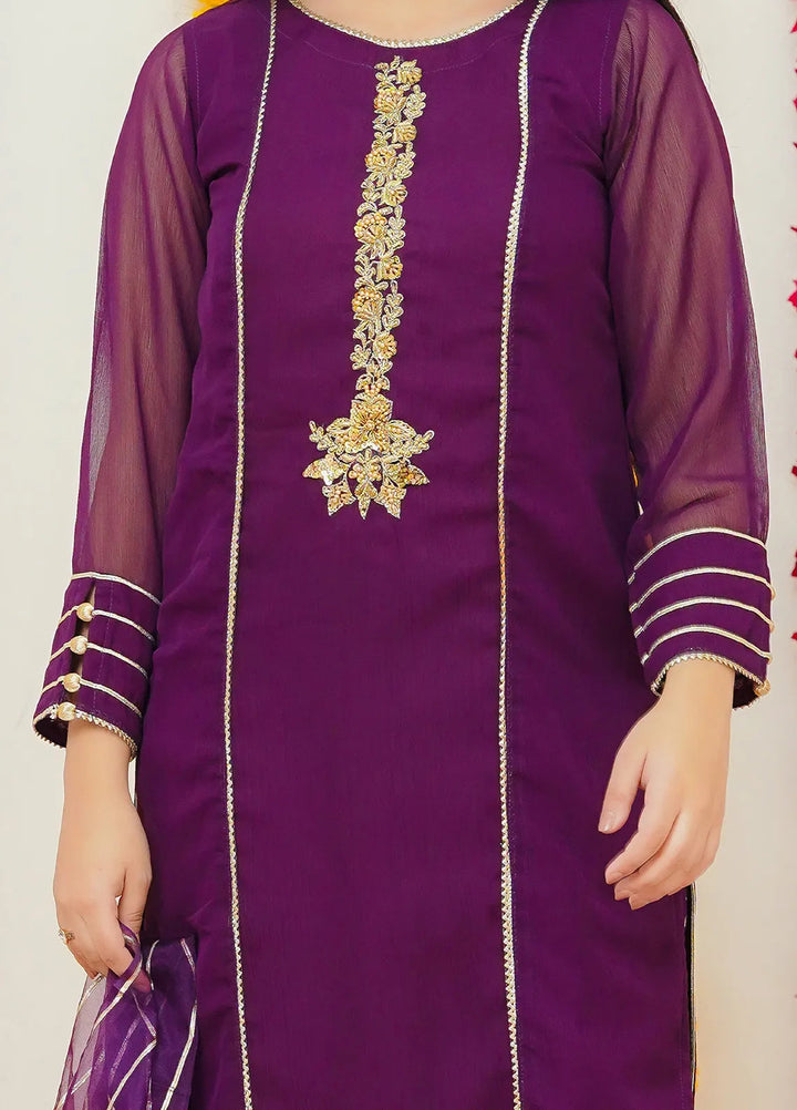 Modest Pret Raqs Chiffon 3 Piece Suit Raqs