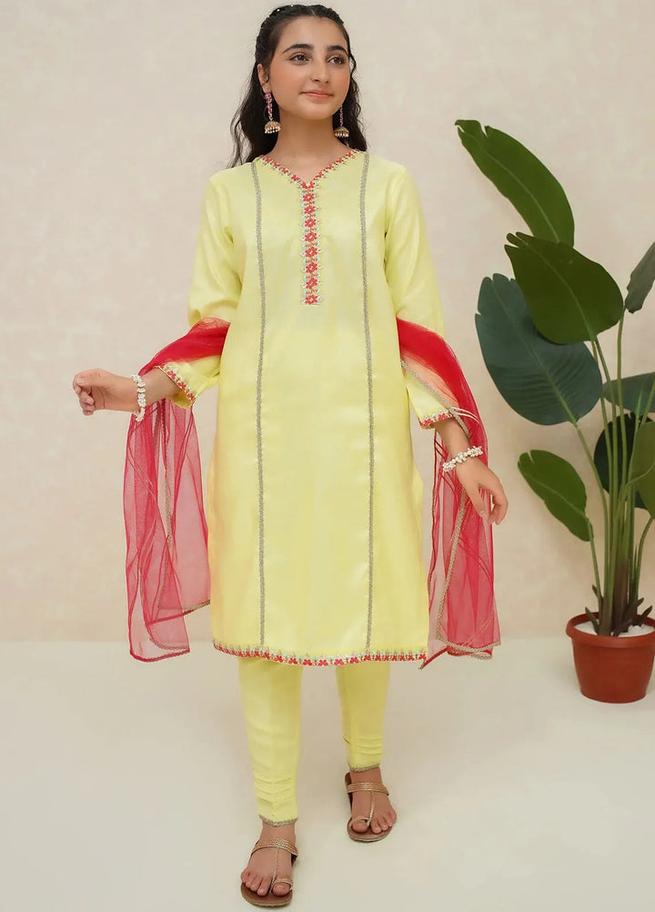 Modest Pret Rawsilk 3 Piece Suit Chamak