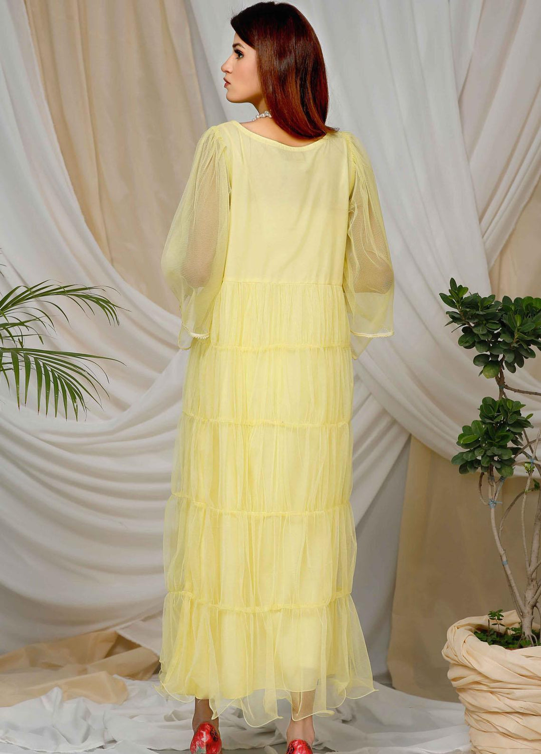 Modest Pret  Net Shirt Fire Lime W95-Lemon