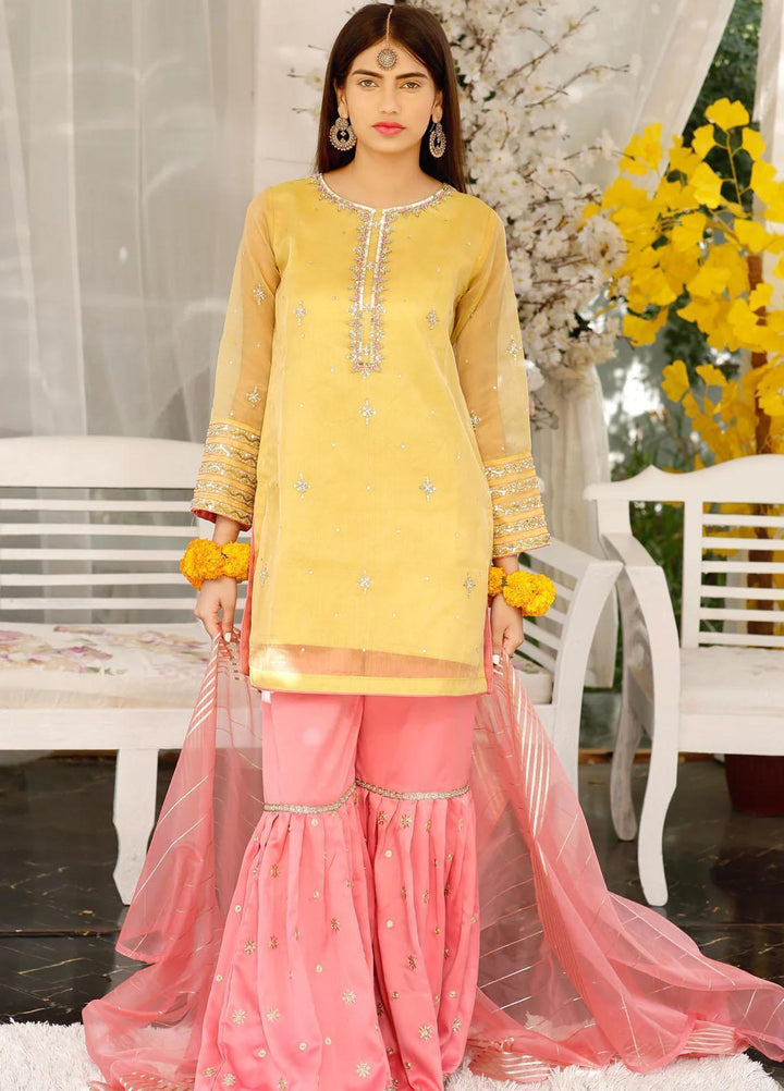 Modest Pret  Missouri 3 Piece Suit Zareen W176-Yellow