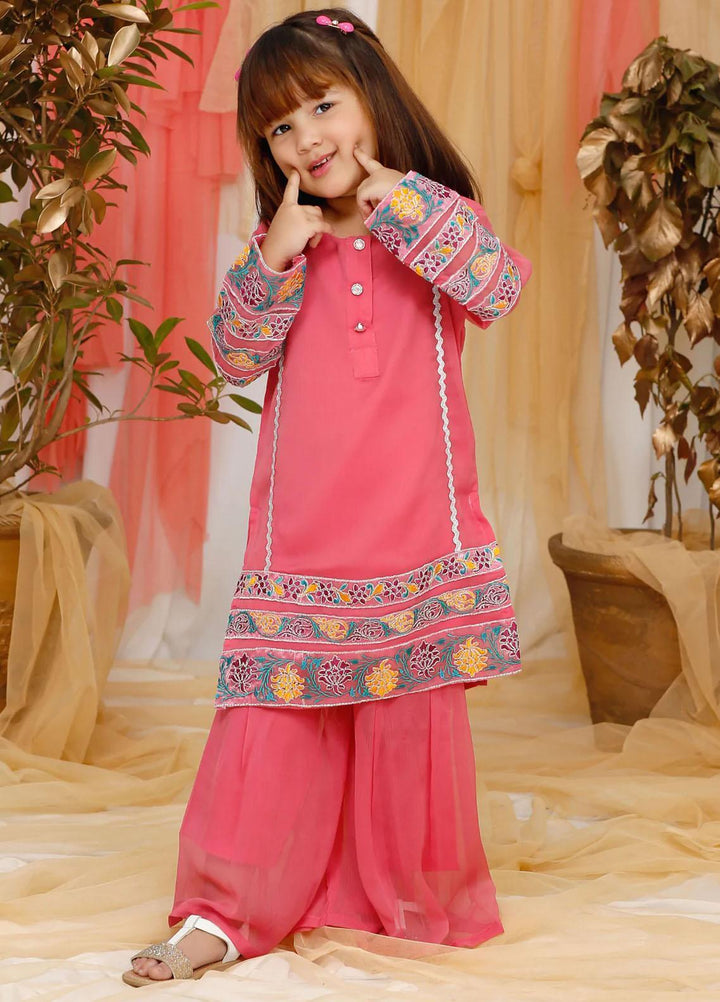 Modest Pret  Chiffon  2 Piece 5105 Tea Pink-K