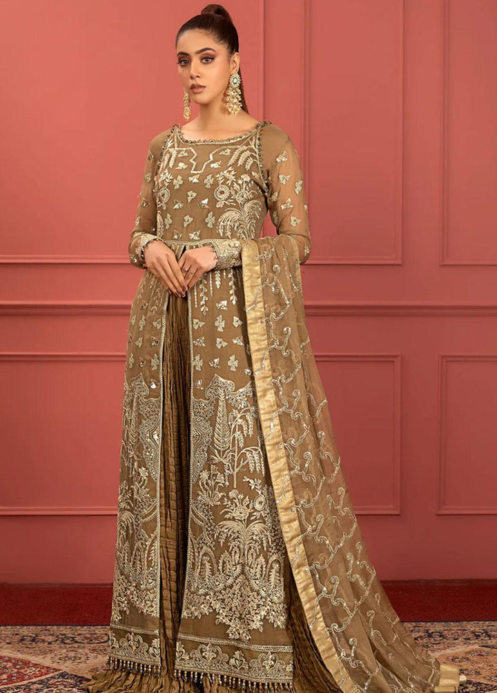 Mohagney By Freesia Embroidered Chiffon Suits Unstitched 3 Piece FRE23M FFG-0019 Ameera - Premium Collection