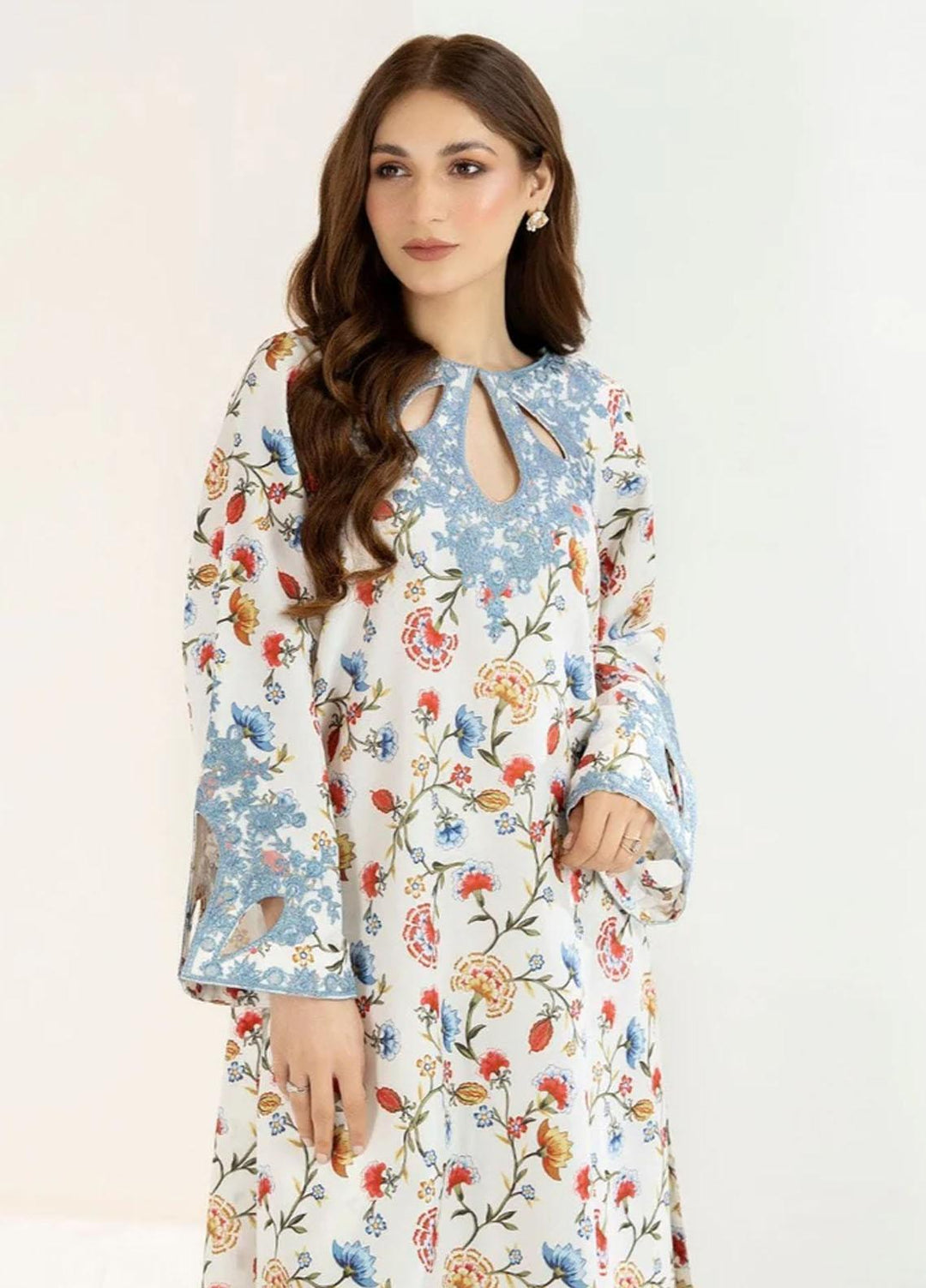 Mohagni Pret Embroidered Lawn 2 Piece Suit PLS-25