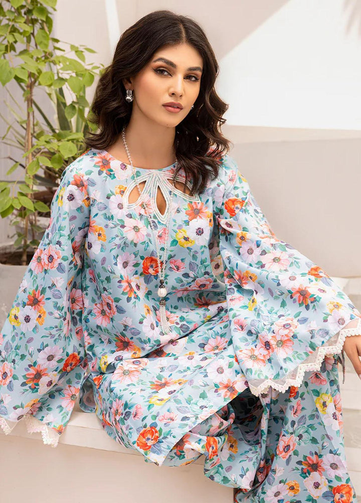 Mohagni Pret Embroidered Lawn 2 Piece Suit PLS-37