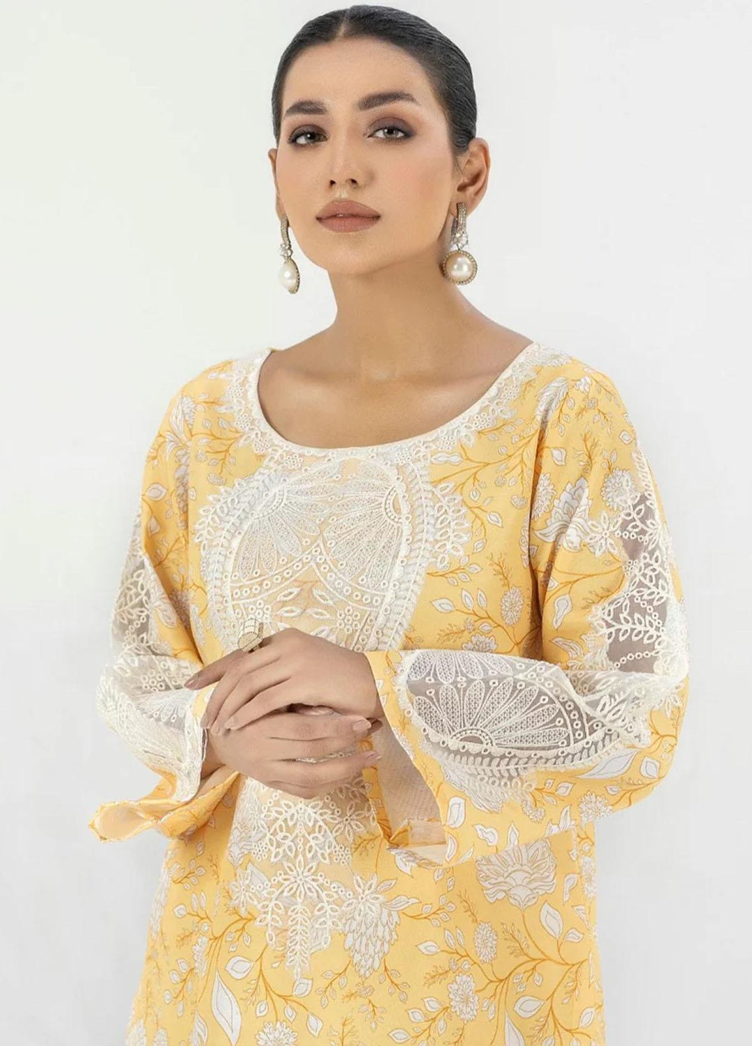 Mohagni Pret Embroidered Lawn 2 Piece Suit PLS-41